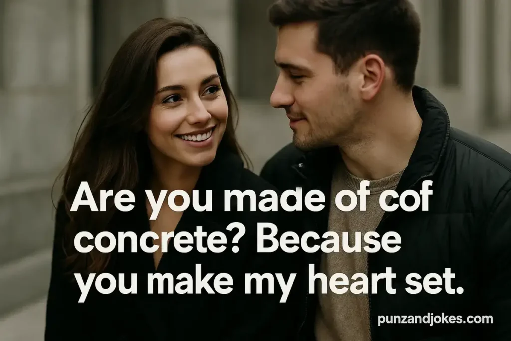 Romantic Construction Puns To Build Chemistry