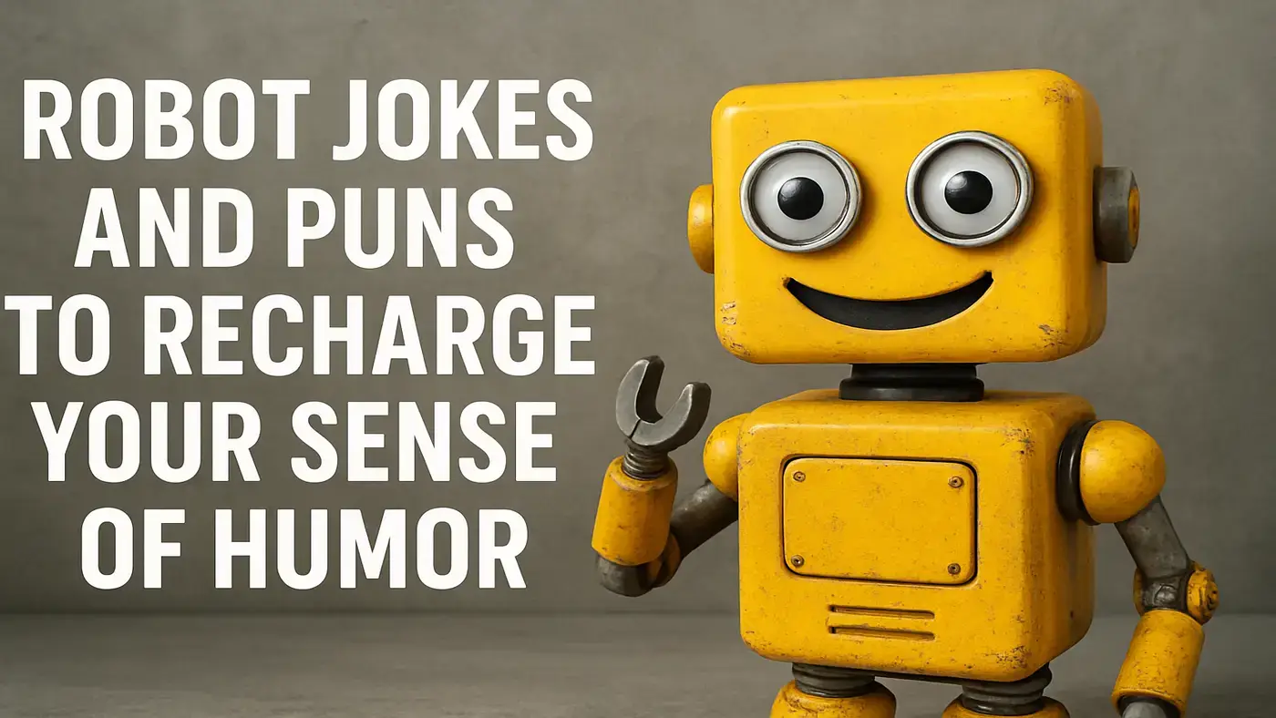 Robot Jokes and Puns to Recharge Your Sense of Humor