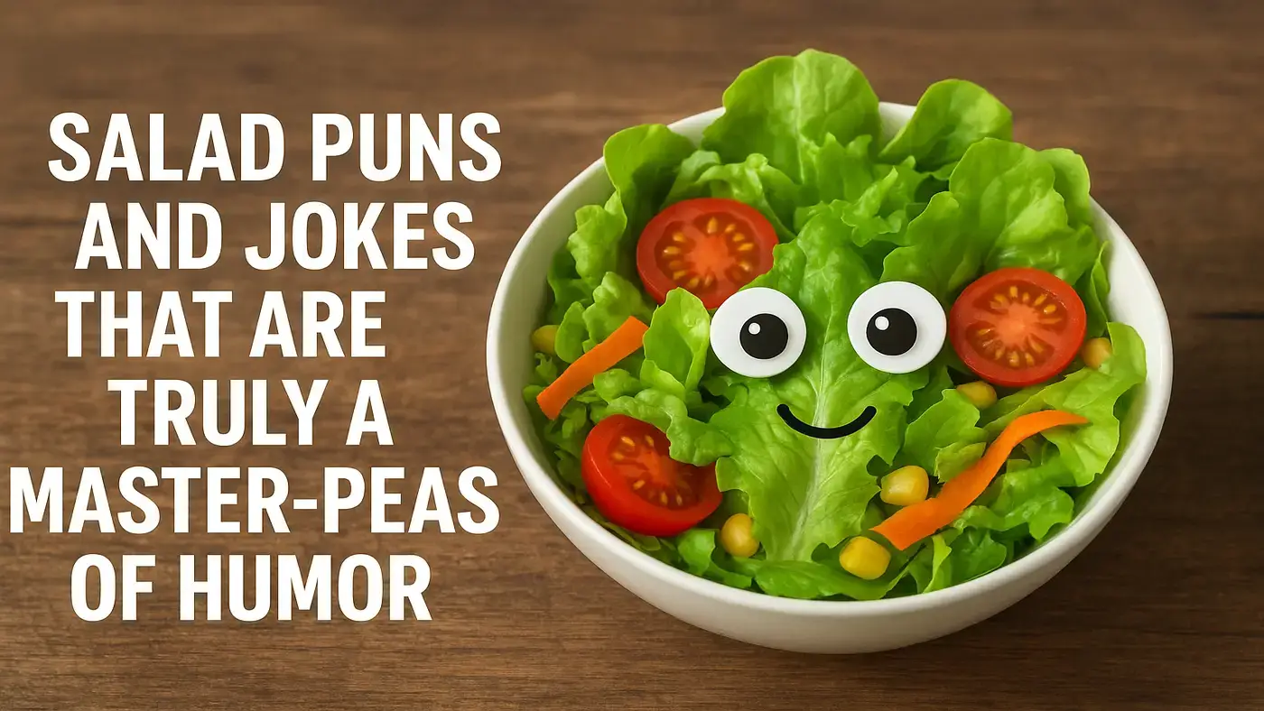 Salad Puns and Jokes That Are Truly a Master-Peas of Humor