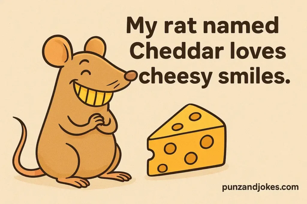 Rat Name Puns And Funny Ideas