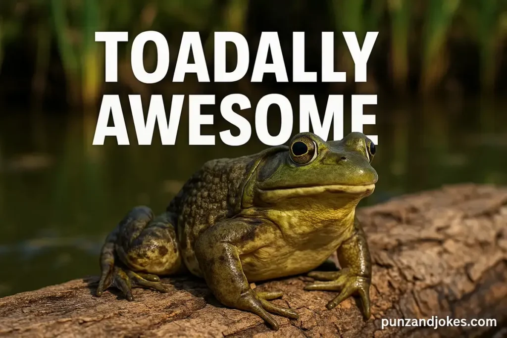 Toad Pun Names And Ideas