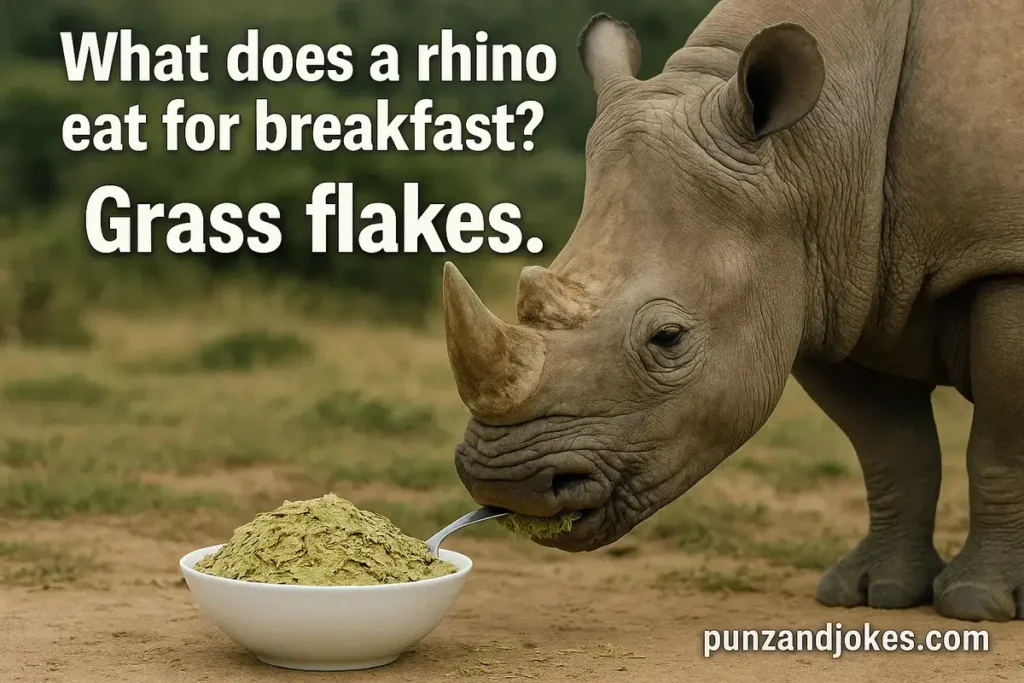 Rhino Puns For Kids