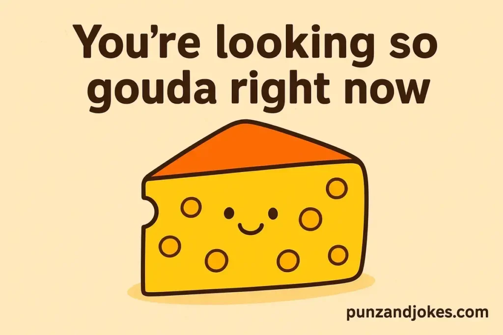 Gouda Cheese Puns One-Liners