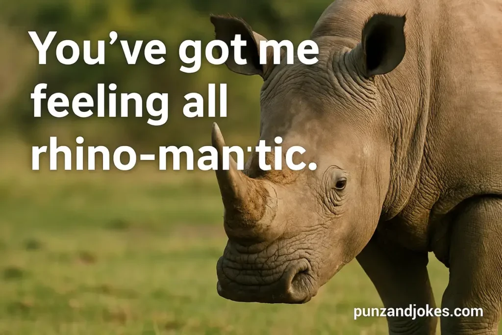 Funny Rhino Puns For Animal Lovers