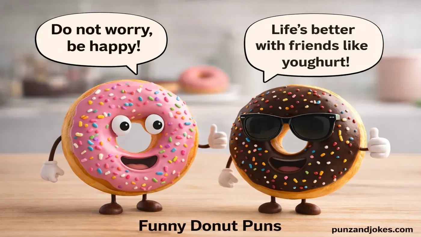 Donut Puns And Jokes That Spark Instant Smiles