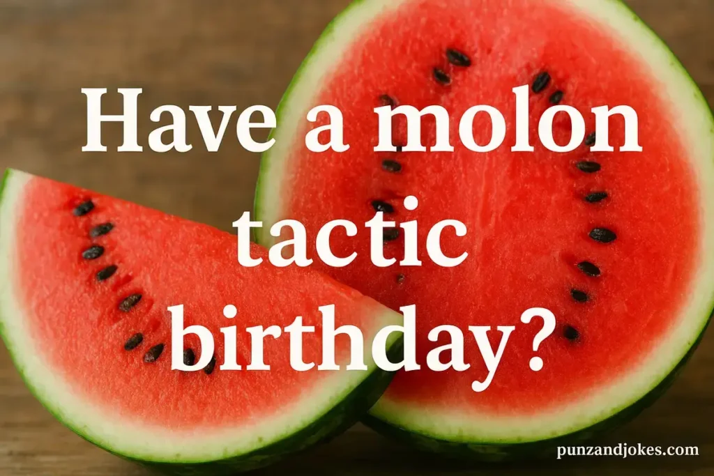 Melon Birthday Puns And Wishes