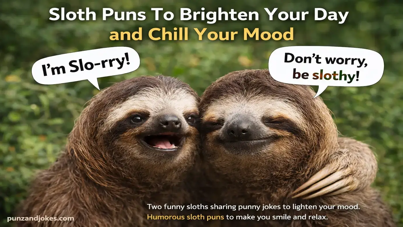 sloth-puns-to-brighten-your-day-and-chill-your-mood