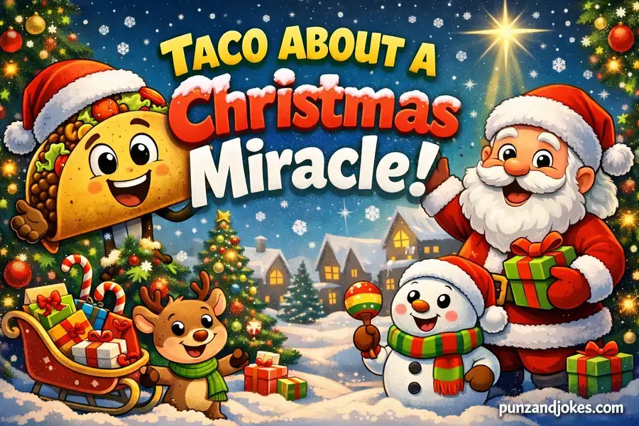 Seasonal Taco Puns For Holidays