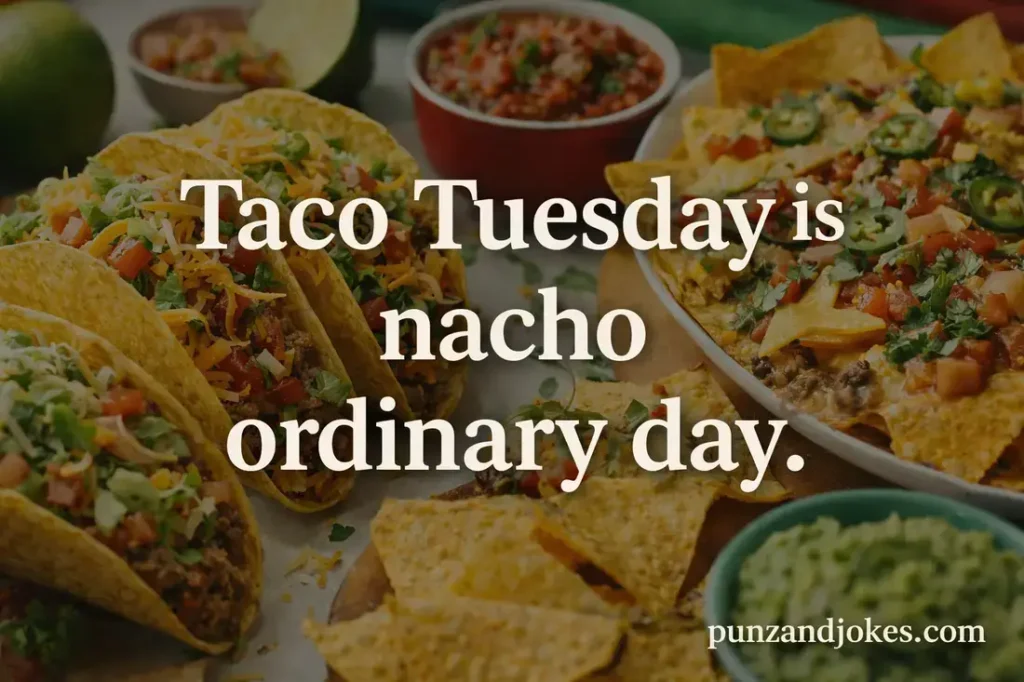 Taco Tuesday Puns And Jokes