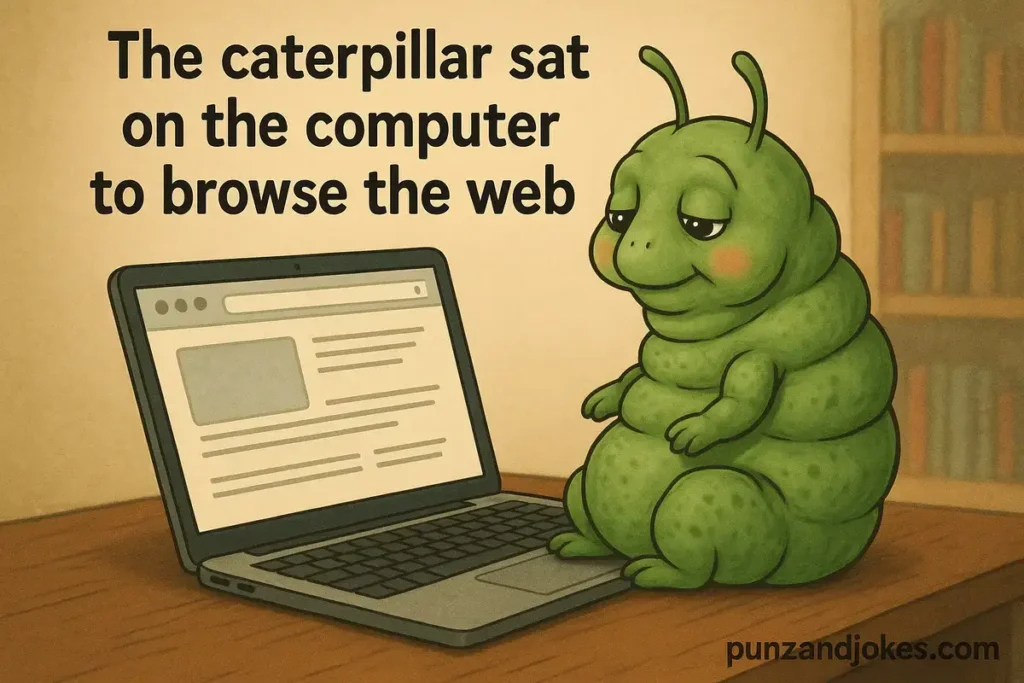 Caterpillar Puns And One-Liners