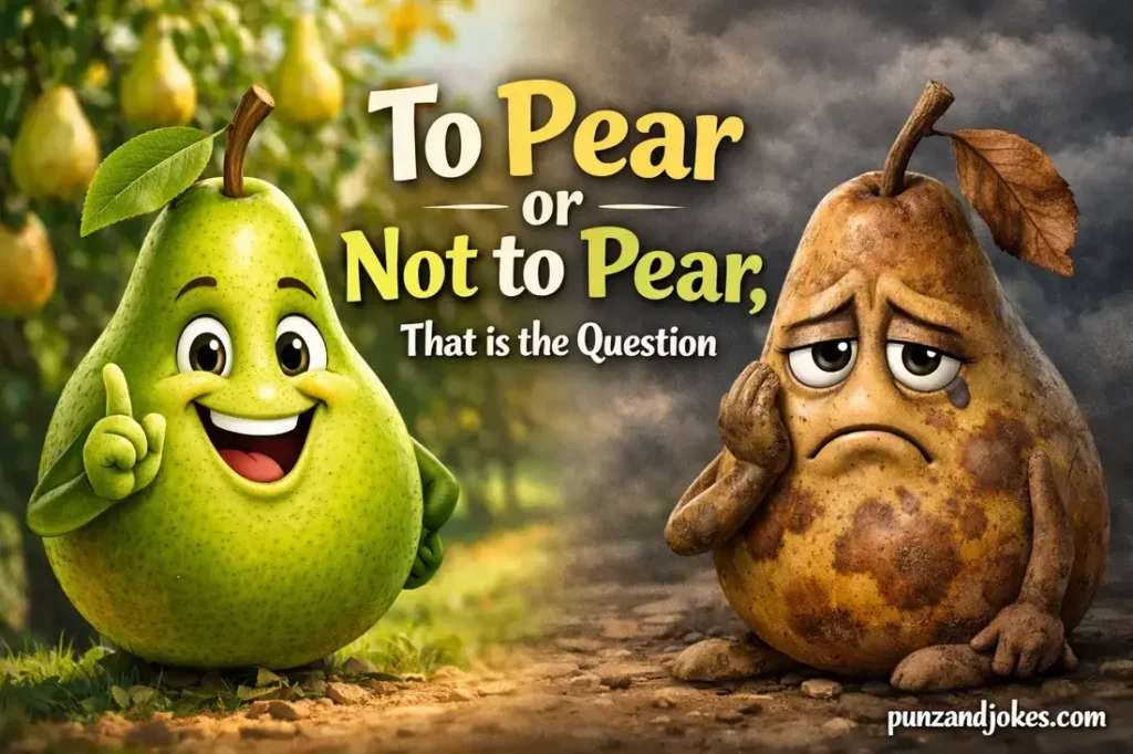 Shakespeare And Literary Pear Puns