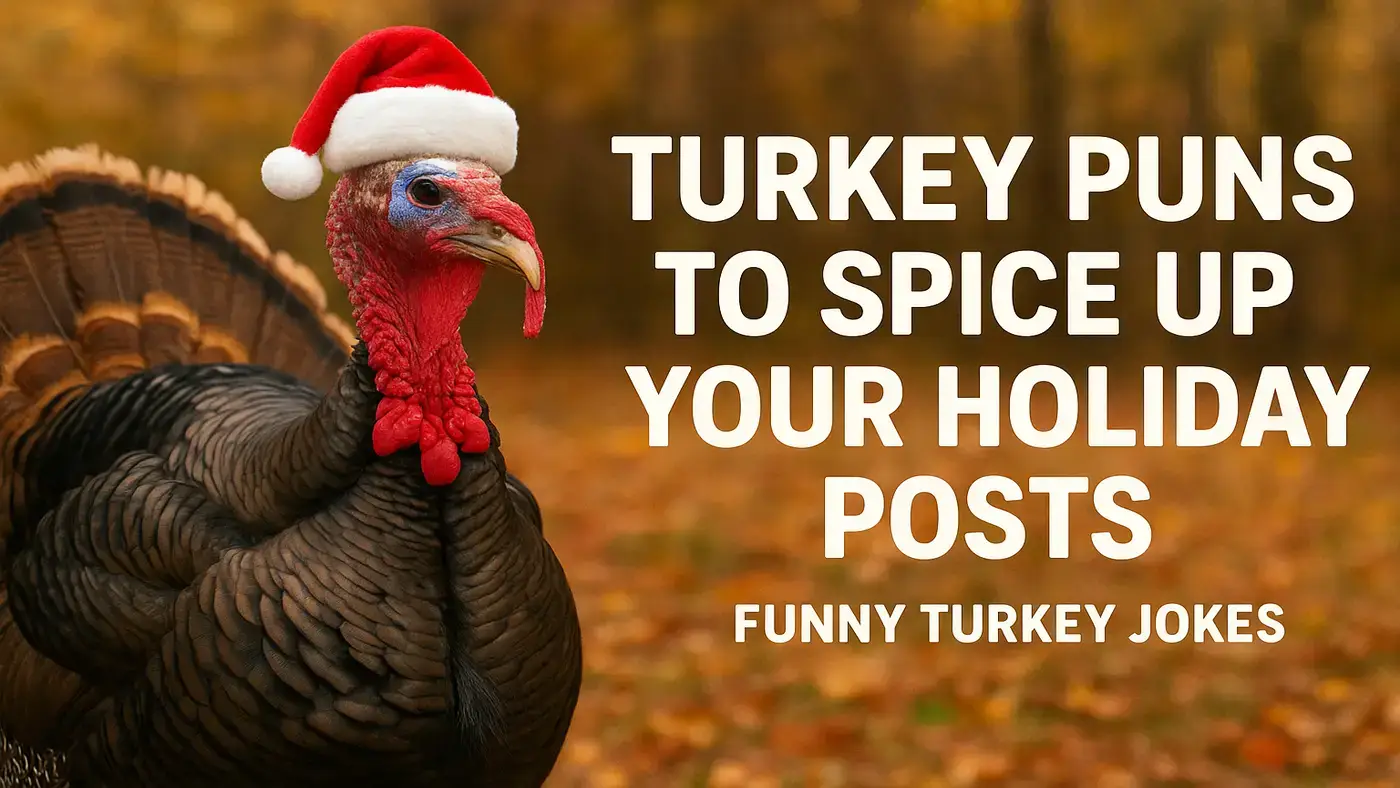 turkey puns to spice up your holiday posts