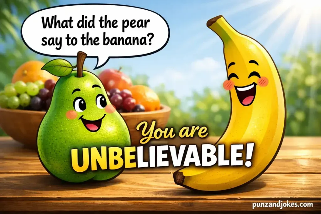 Sweety Pear Jokes For Kids