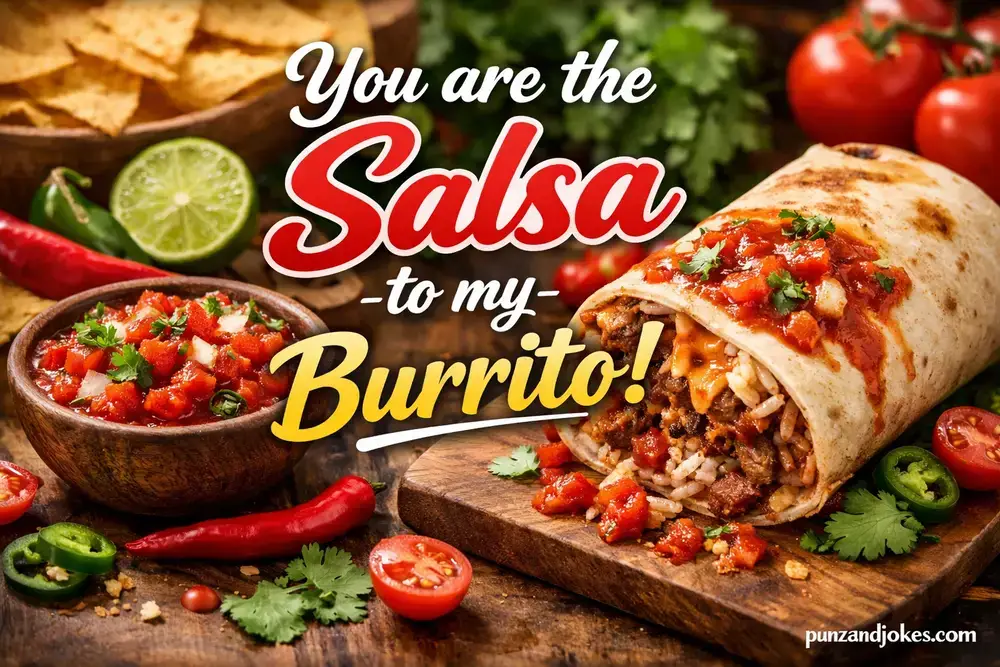 Flirty Burrito Puns To Impress Your Crush