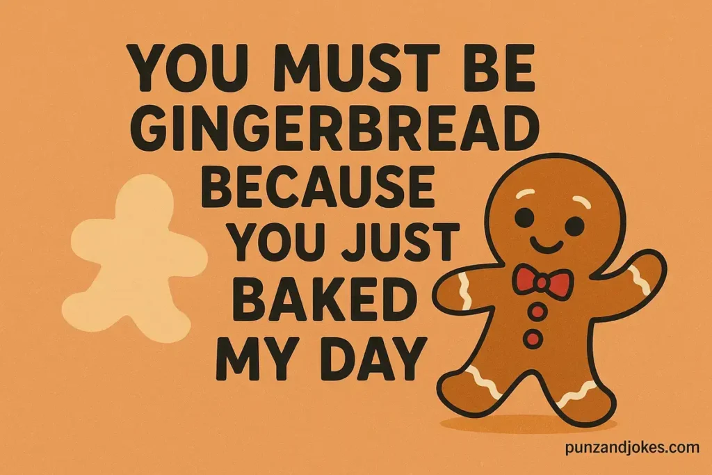 Gingerbread Puns One-Liners