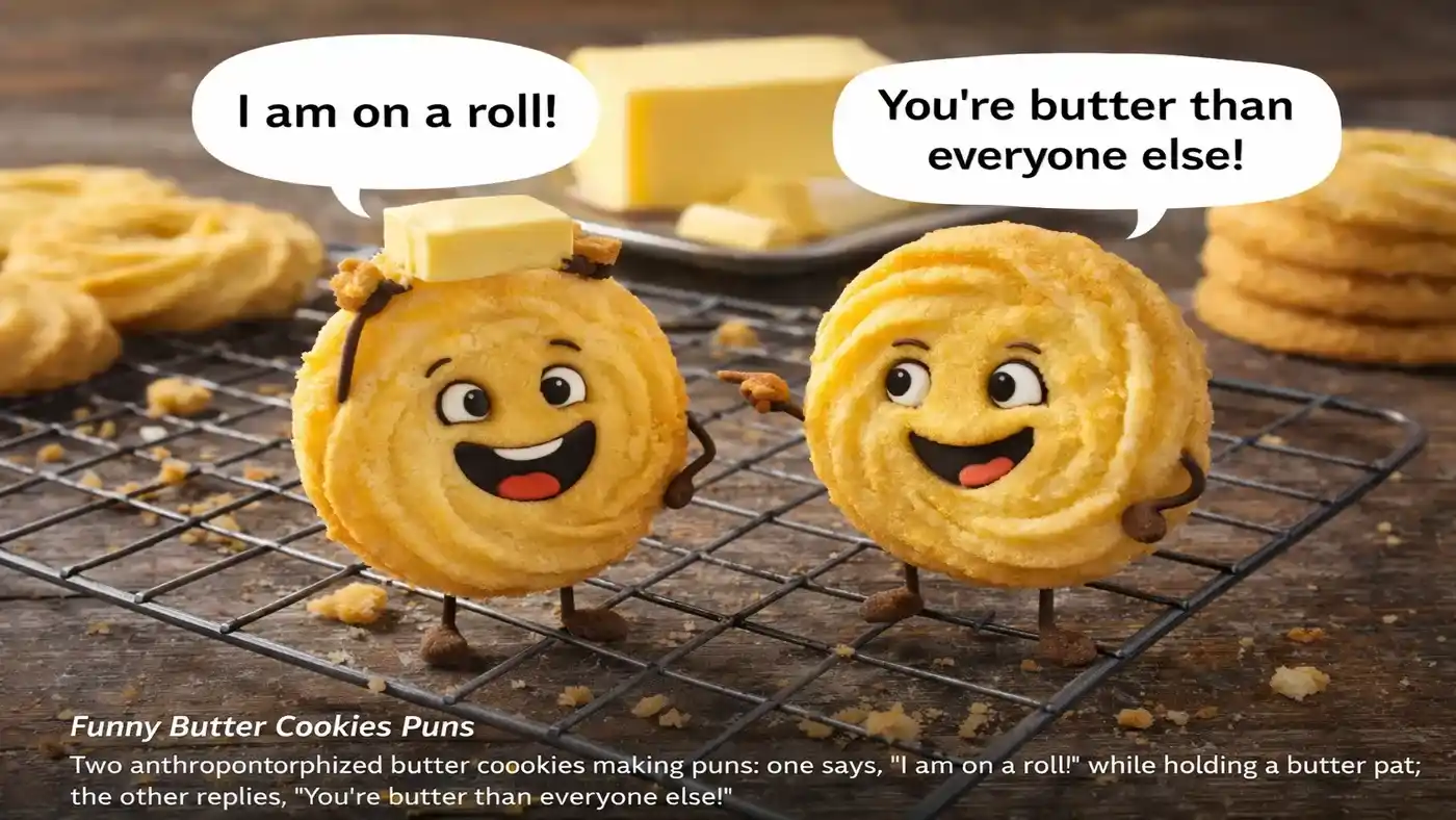 140 Butter Cookies Puns And Jokes That Are Rich In Laughs