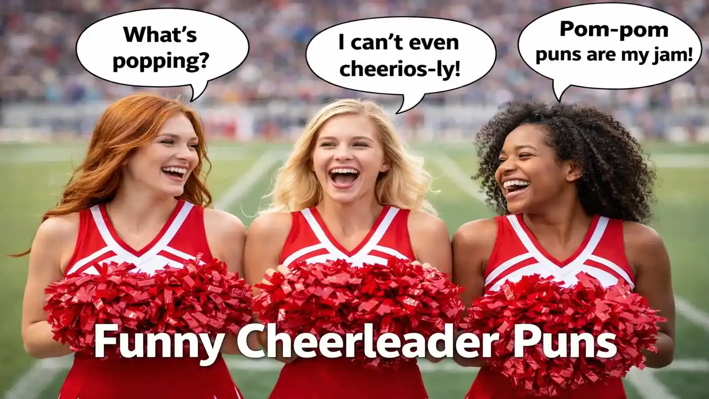 140 Cheerleader Puns That Will Make You Jump For Joy