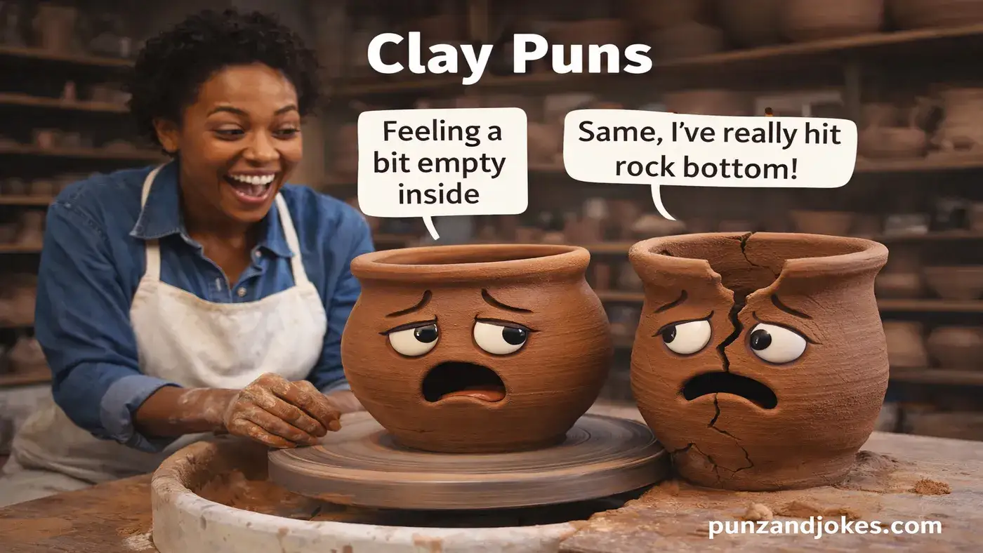 140 Clay Puns That Mold Laughter One Sculpt at a Time