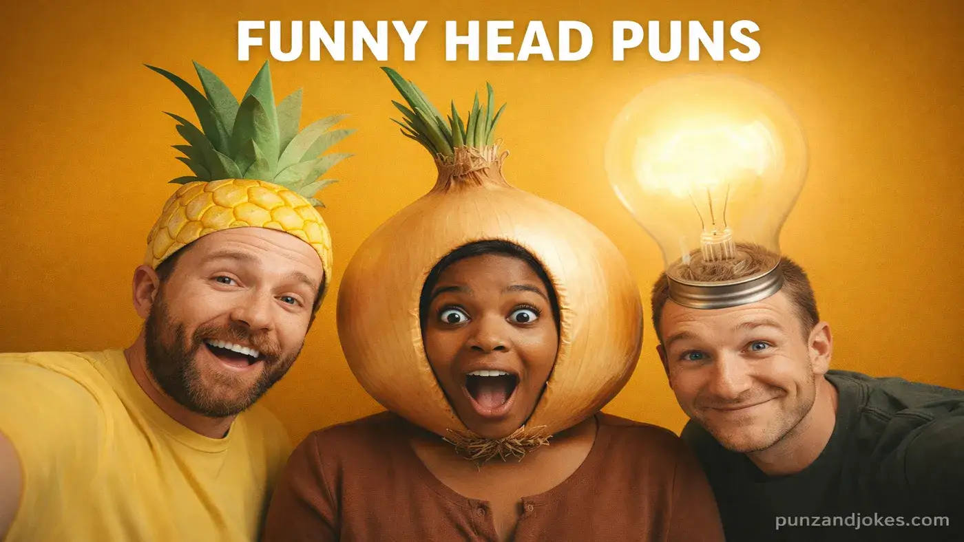 140 Head Puns That Will Make You Nod With Laughter