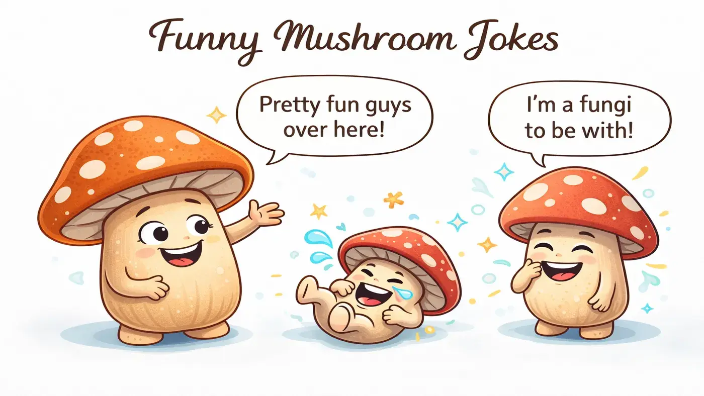 Mushroom Puns