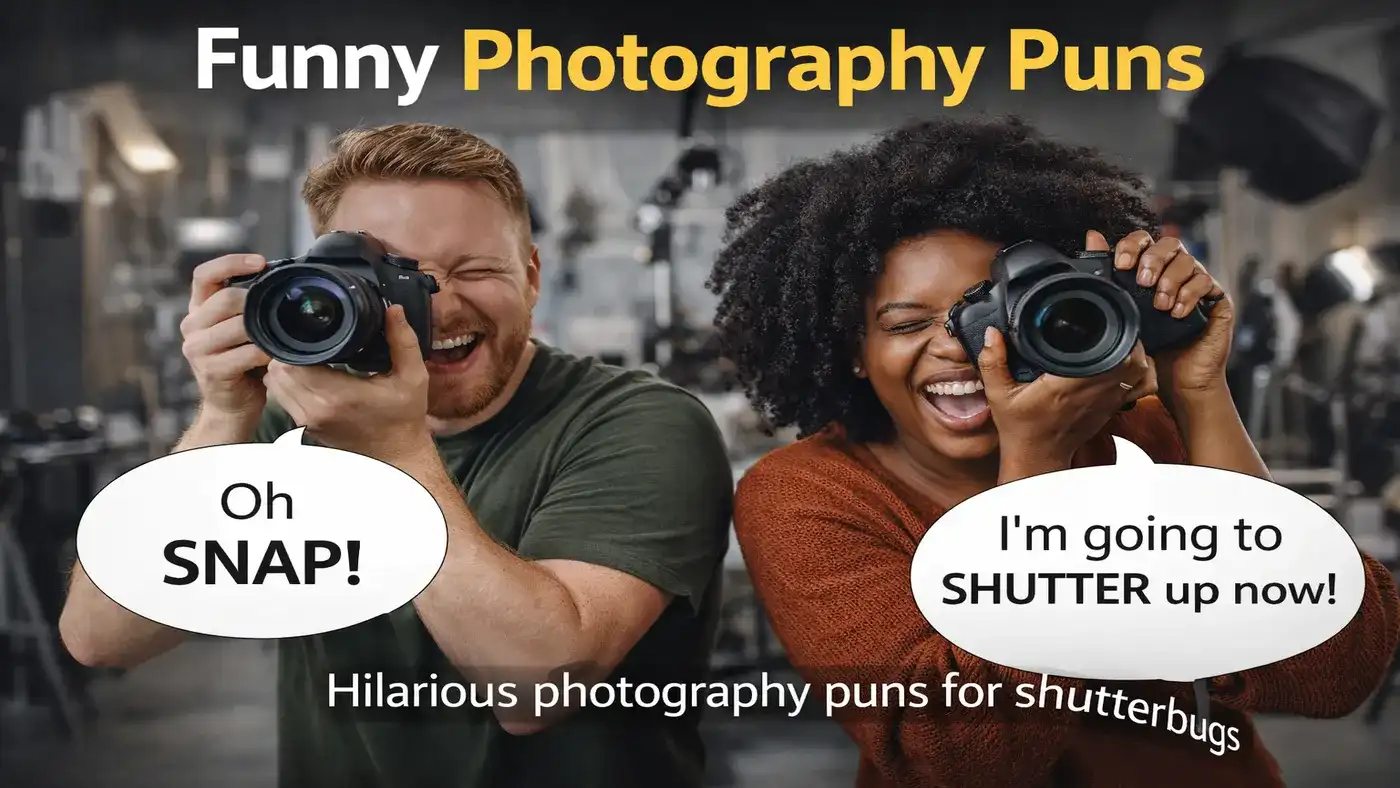 140 Photography Puns That Capture Big Laughs With Every Snap