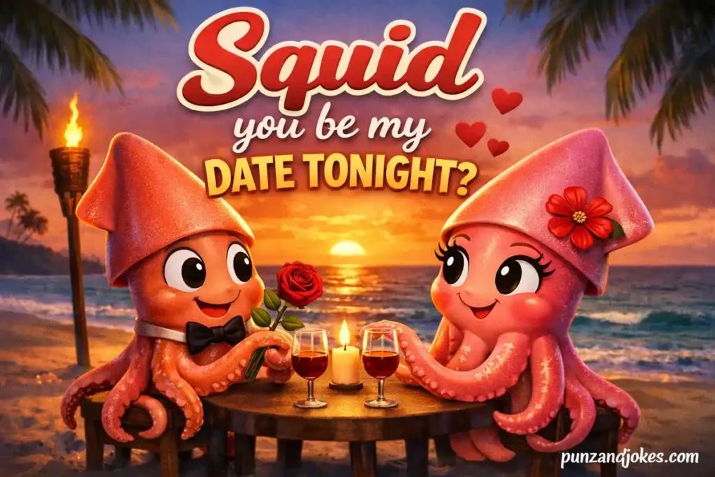 Squid you be my date tonight?