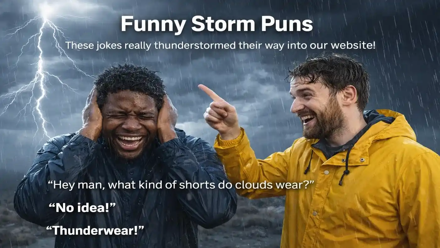 140 Storm Puns And Jokes That Will Blow You Away