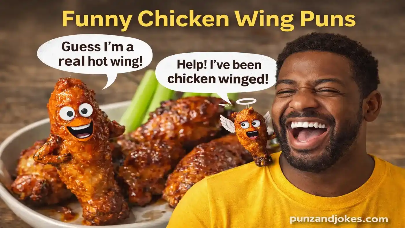 140 Chicken Wing Puns That Will Make You Lick Your Fingers