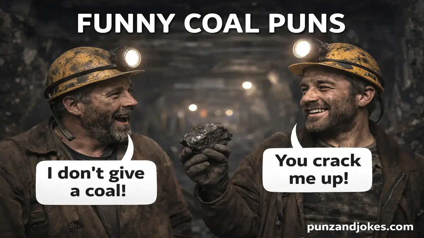 Coal Puns And Jokes That Shine Brighter Than Gold
