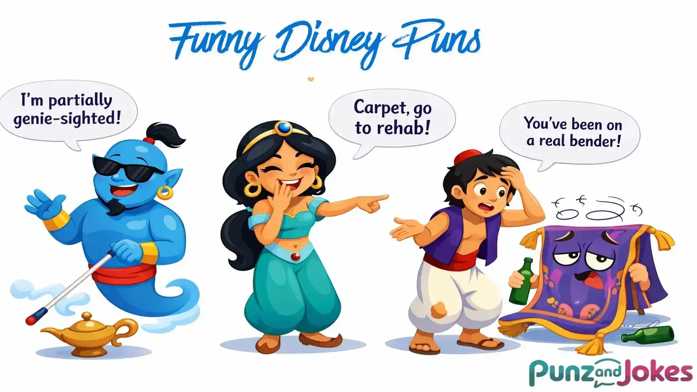 Disney Puns Enchant-ingly Funny One-Liners