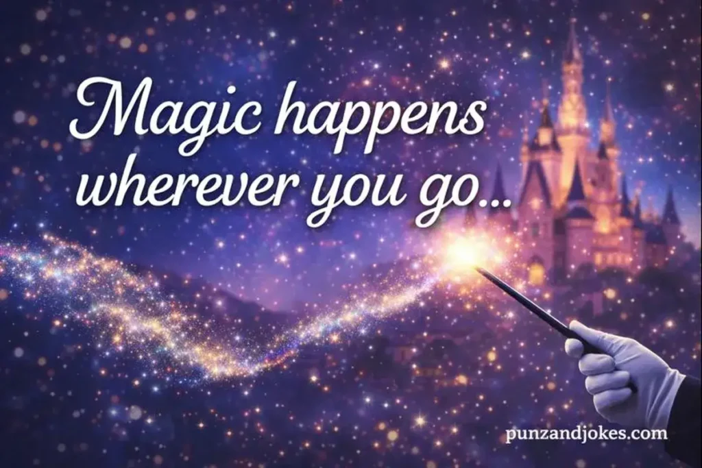 Magic happens wherever you go.