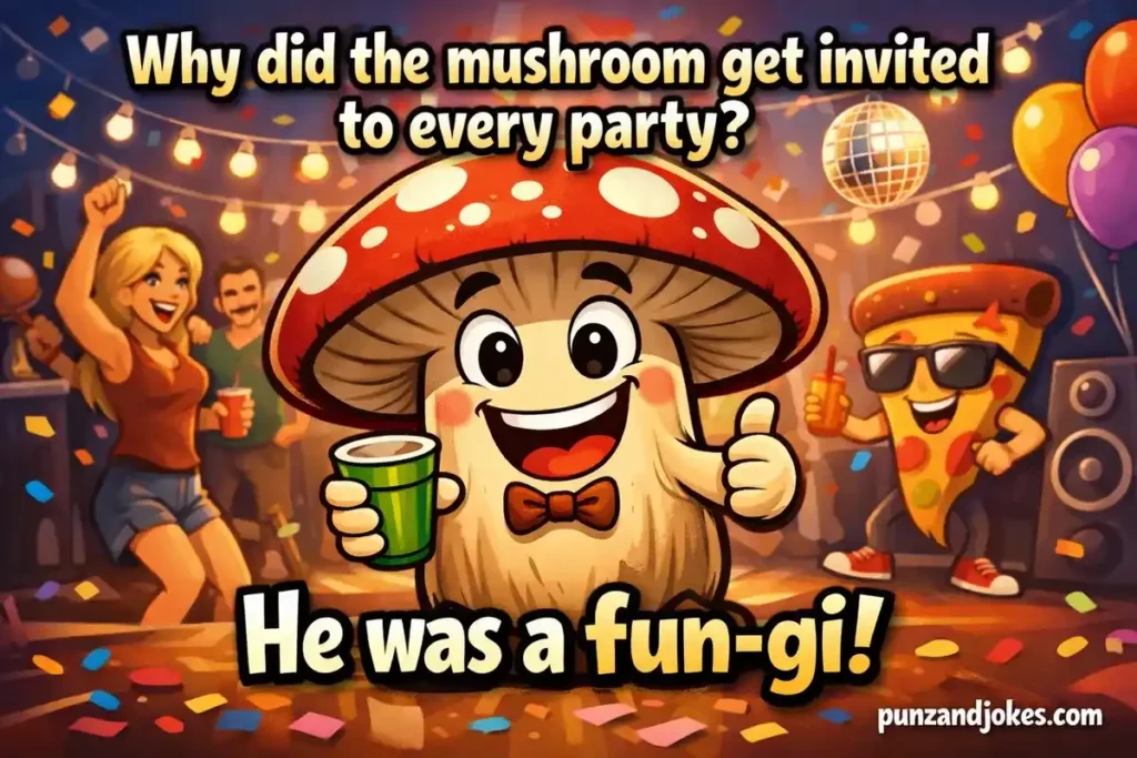 Cheeky Mushroom Jokes for Friends and Family