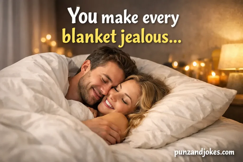 You make every blanket jealous.