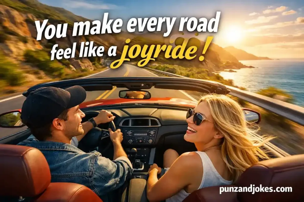 You make every road feel like a joyride.