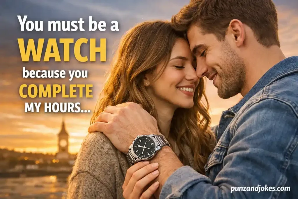 You must be a watch because you complete my hours.