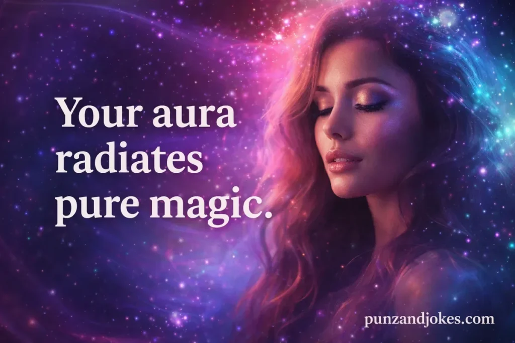 Your aura radiates pure magic.