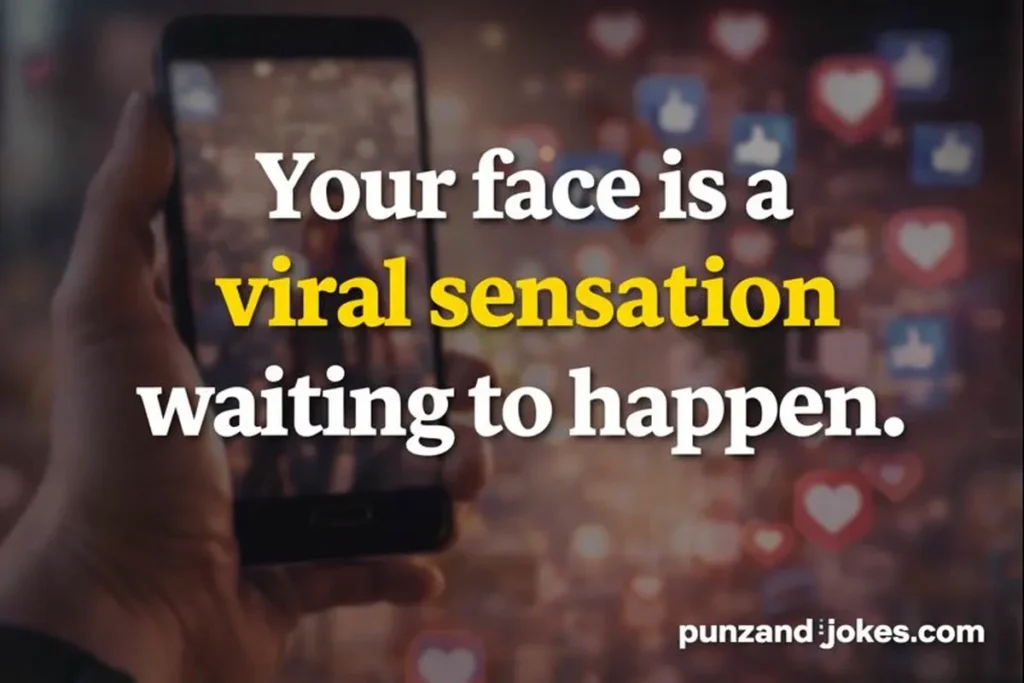 Hilarious Face Puns For Social Media