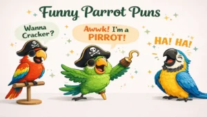 140 Parrot Puns And Jokes That Flaptastic for Laughs