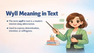 Wyll Meaning in Text