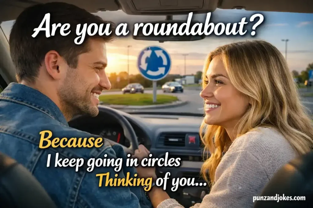 Flirty and Funny Roundabout Pickup Lines