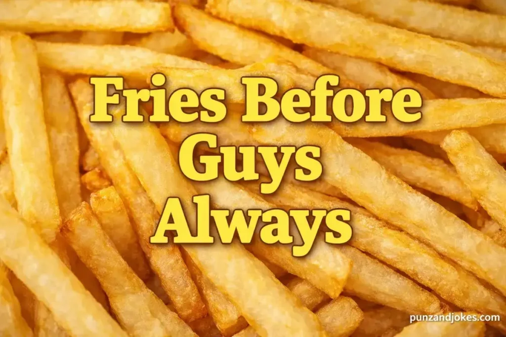 Cute French Fries Puns For Social Media captions