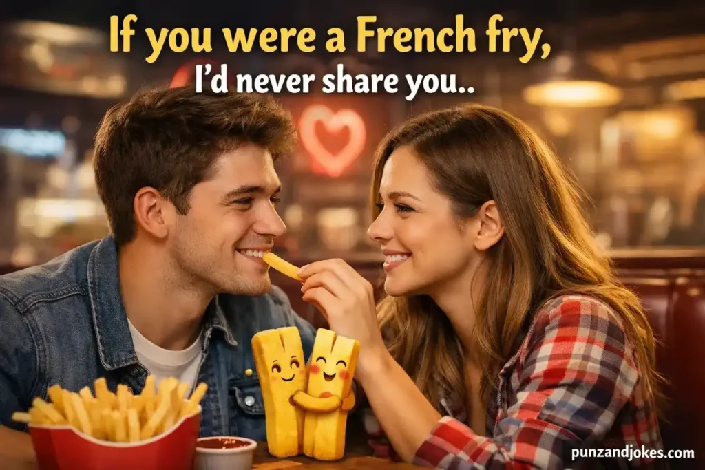 If you were a French fry, I’d never share you.