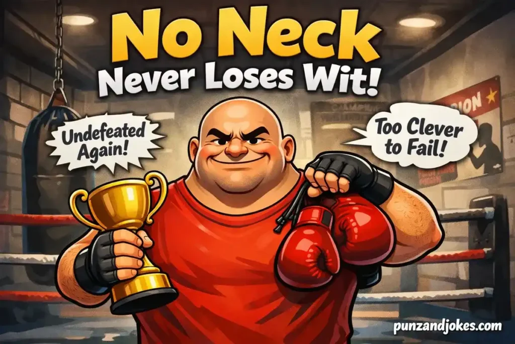 Witty No Neck Jokes And Puns