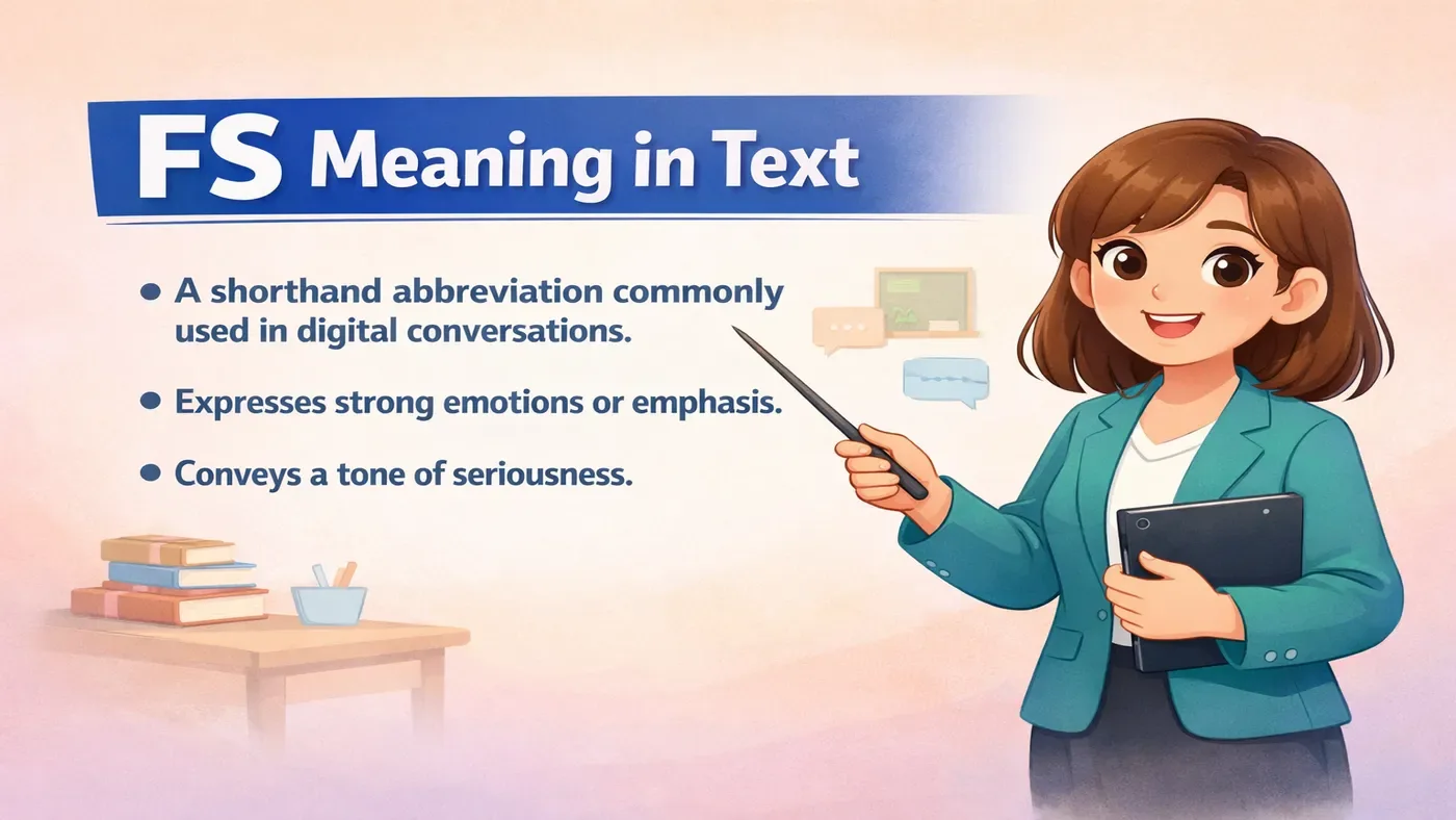 FS Meaning in Text