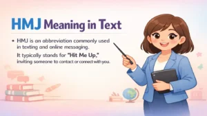 HMJ Meaning in Text Explained Clearly
