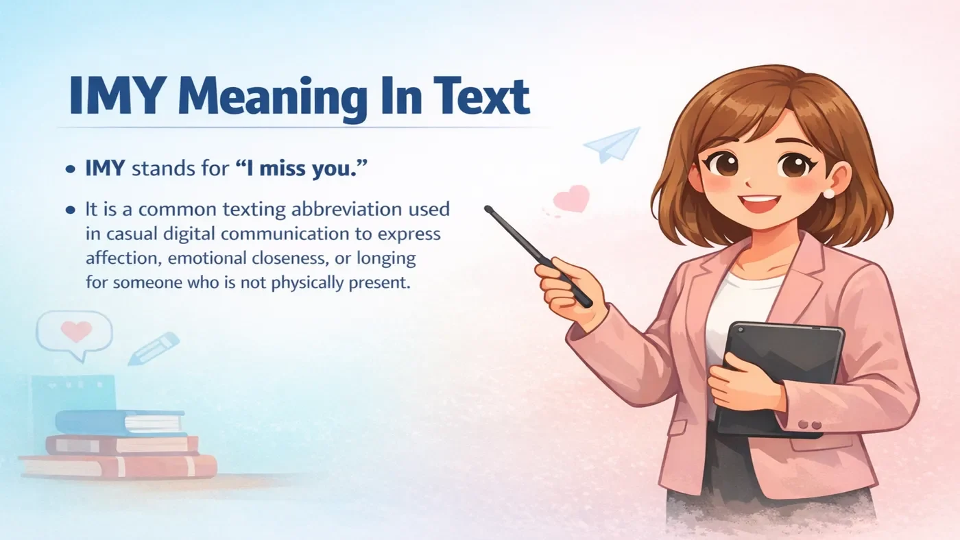 IMY Meaning In Text