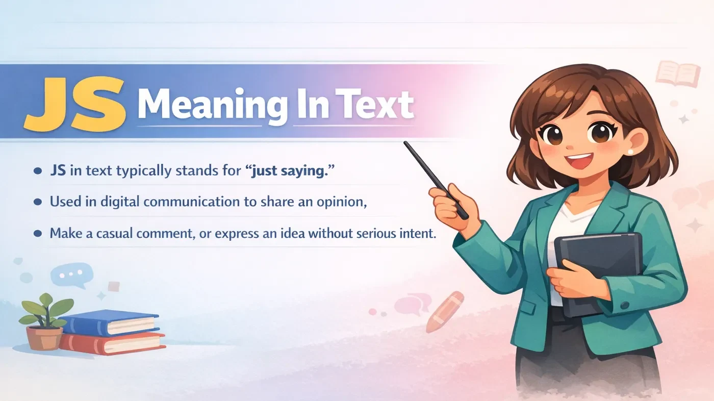 JS Meaning In Text