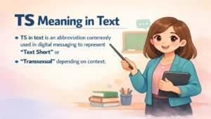 TS Meaning in Text Messages and How to Use It
