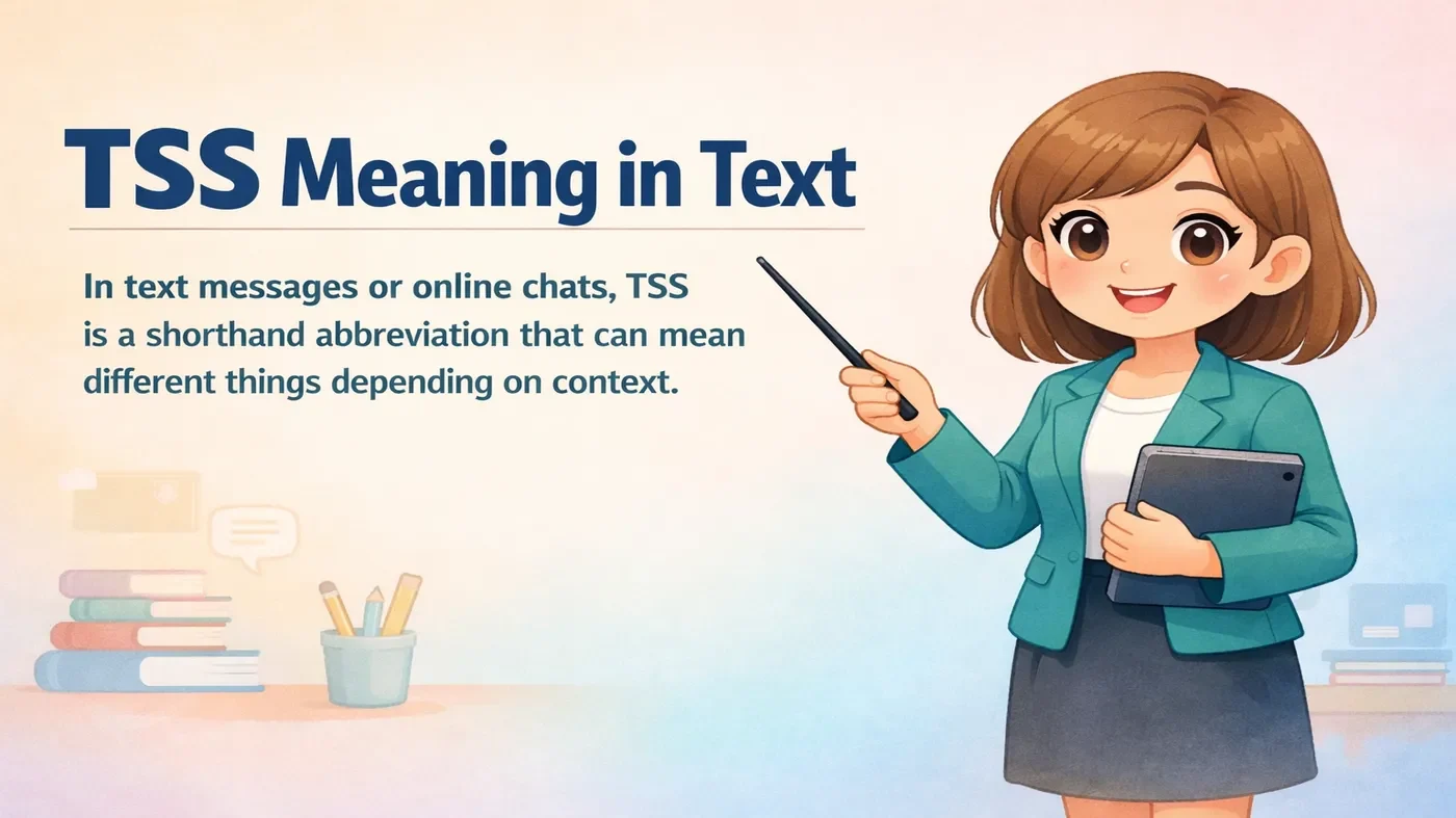 TSS Meaning in Text