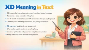 XD Meaning in Text Messages and Social Media
